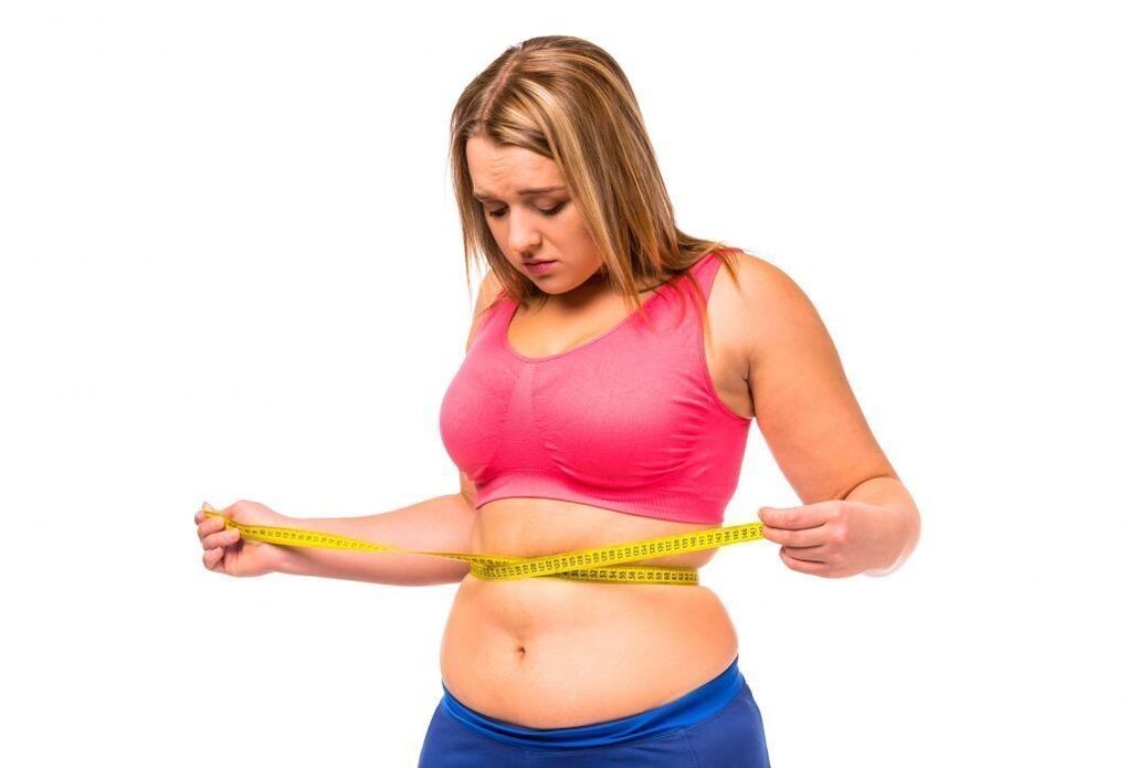 razóns para aumentar o exceso de peso